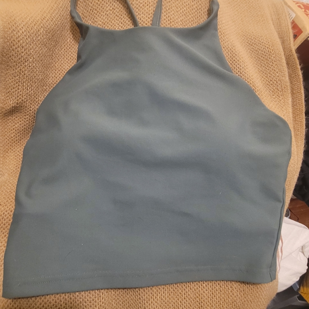 Old Navy Women's Sports Bra Green Medium